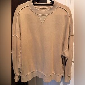 Aerie Beige Sweatshirt
